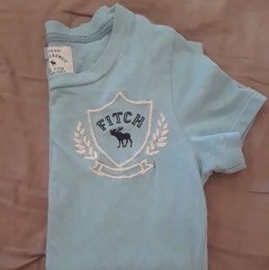 A&F light Blue T shirt